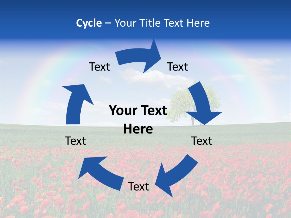Path Plant Clear PowerPoint Template
