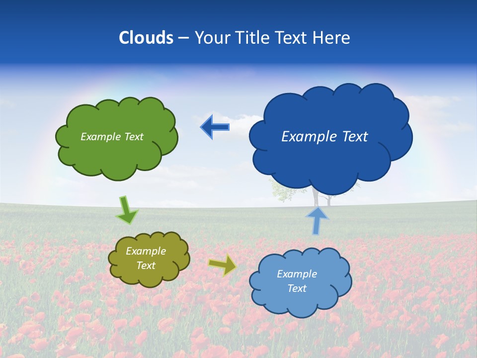 Path Plant Clear PowerPoint Template