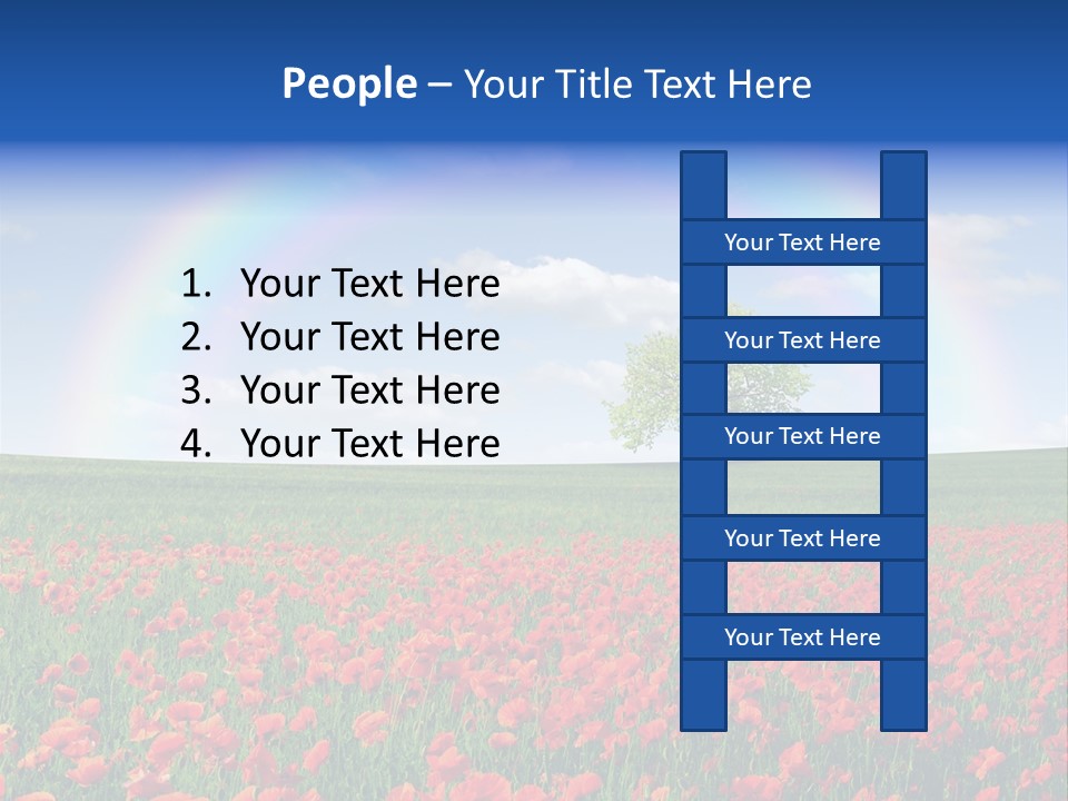 Path Plant Clear PowerPoint Template