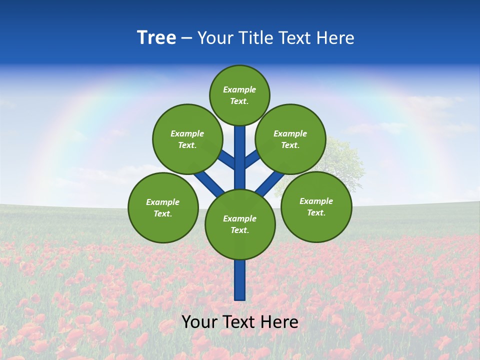 Path Plant Clear PowerPoint Template