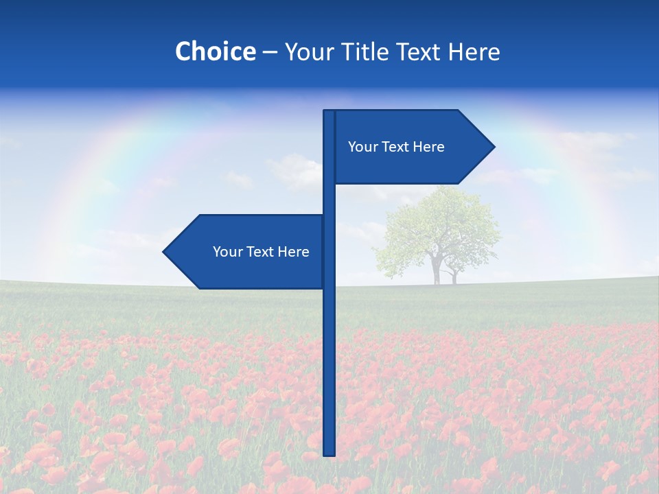 Path Plant Clear PowerPoint Template