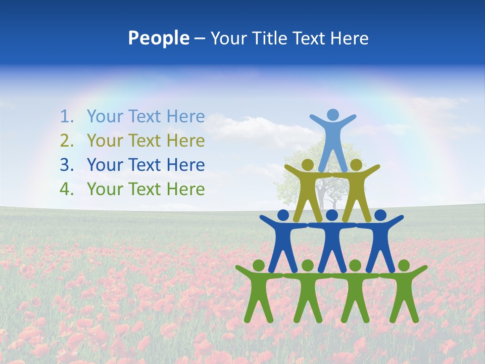 Path Plant Clear PowerPoint Template