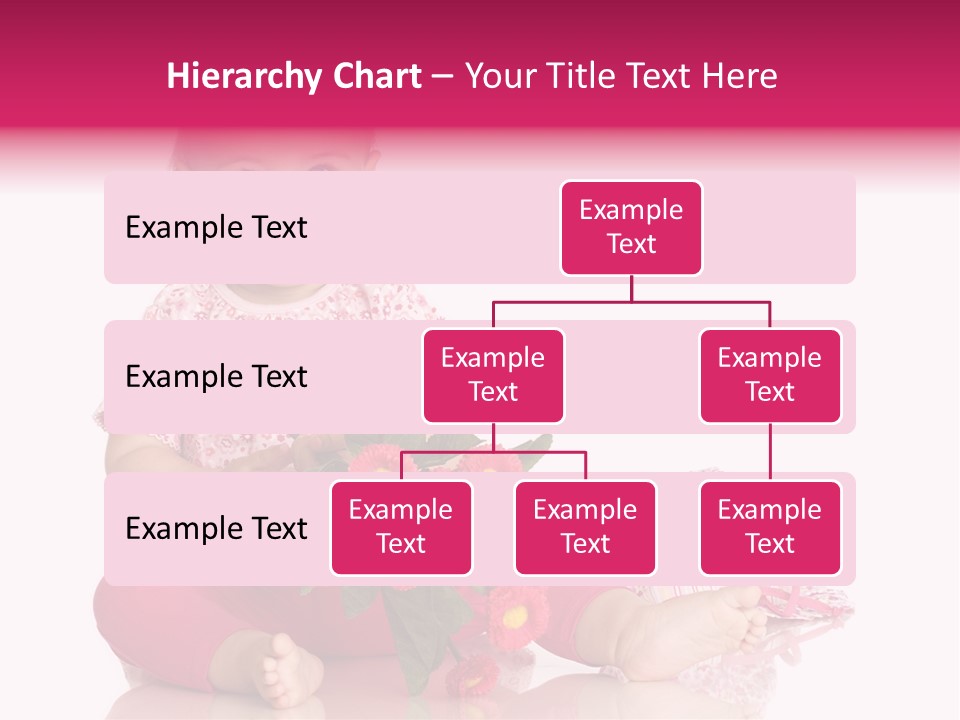 Isoliert Blumenstrau Sommer PowerPoint Template