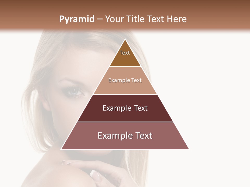 Closeup Lips White PowerPoint Template