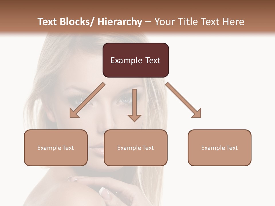 Closeup Lips White PowerPoint Template