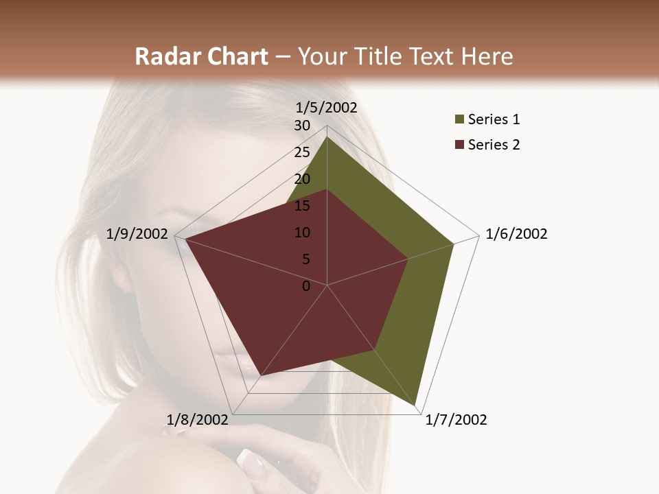 Closeup Lips White PowerPoint Template