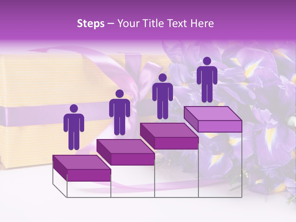 Festivity Bouquet Ribbon PowerPoint Template