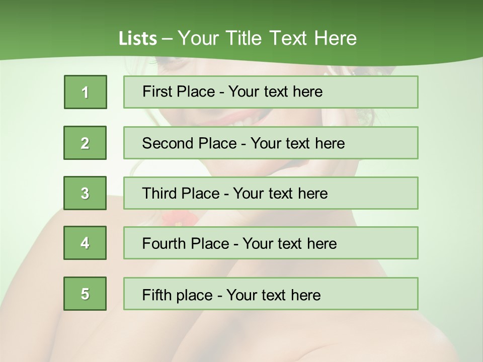 Freshness Nature Thinking PowerPoint Template