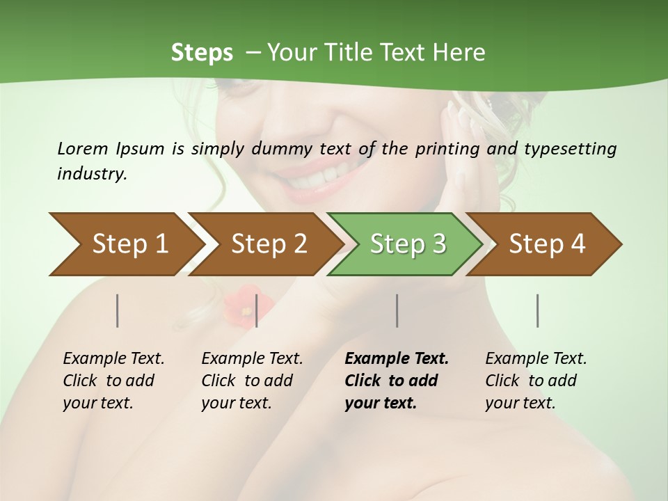 Freshness Nature Thinking PowerPoint Template