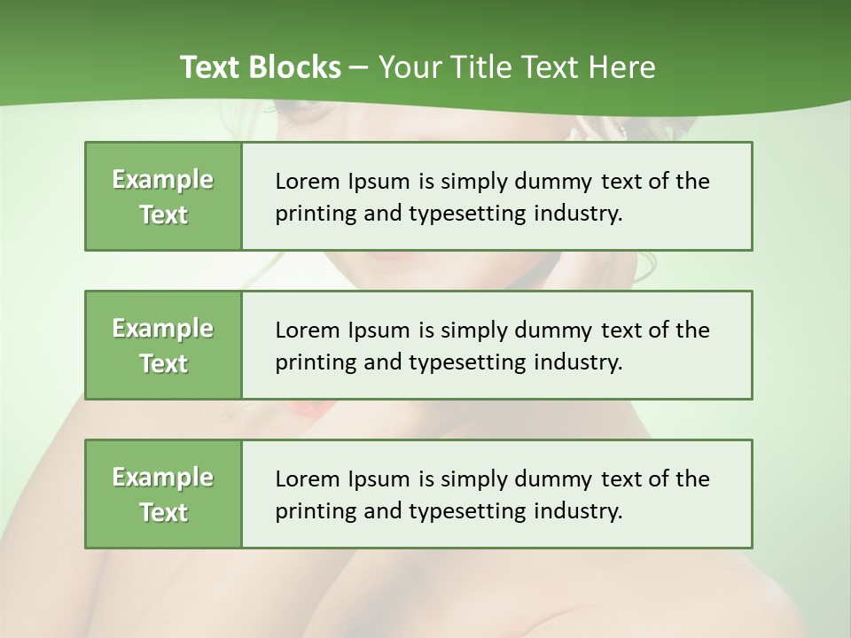 Freshness Nature Thinking PowerPoint Template