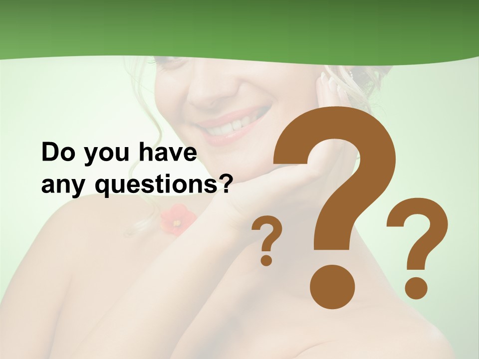 Freshness Nature Thinking PowerPoint Template