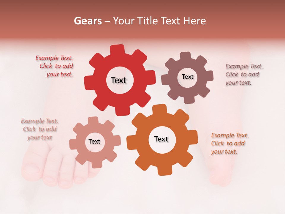 Human Care Little PowerPoint Template