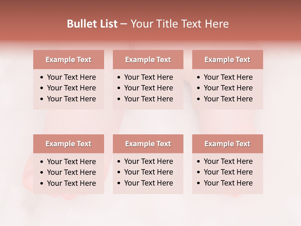 Human Care Little PowerPoint Template
