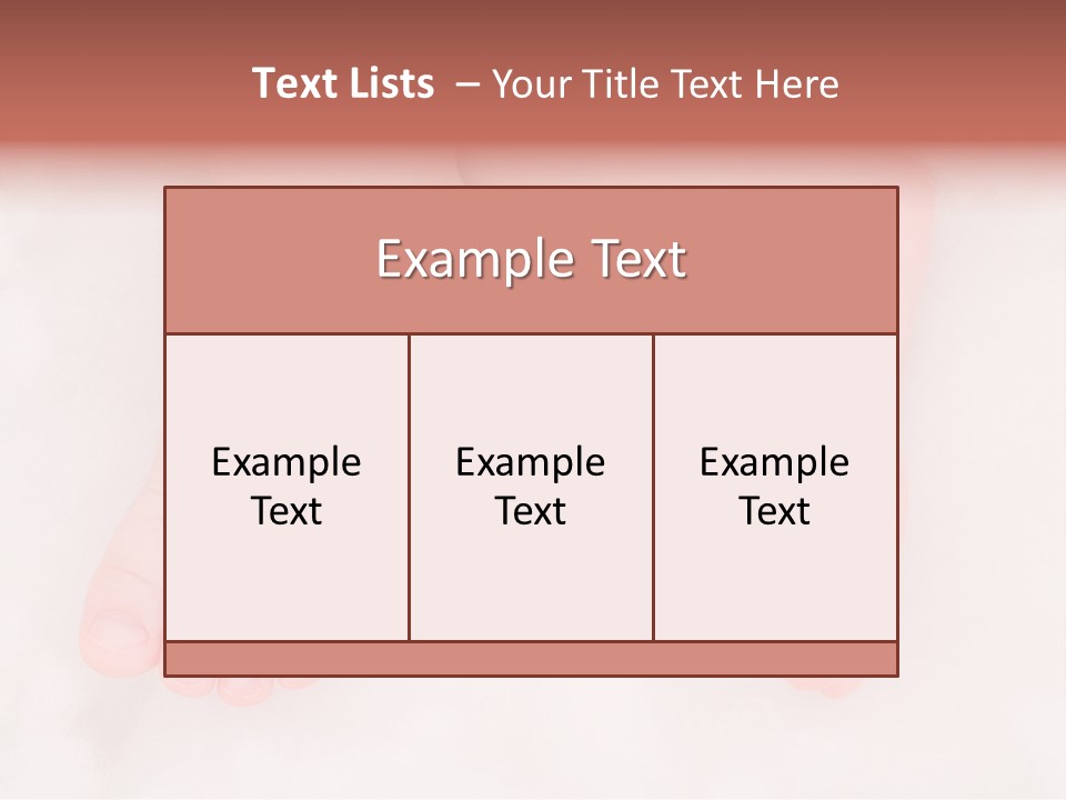 Human Care Little PowerPoint Template