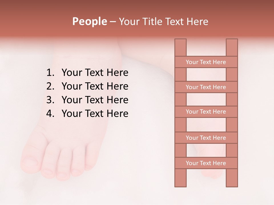 Human Care Little PowerPoint Template