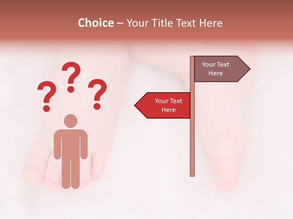 Human Care Little PowerPoint Template