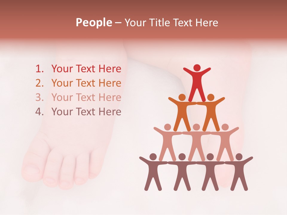 Human Care Little PowerPoint Template