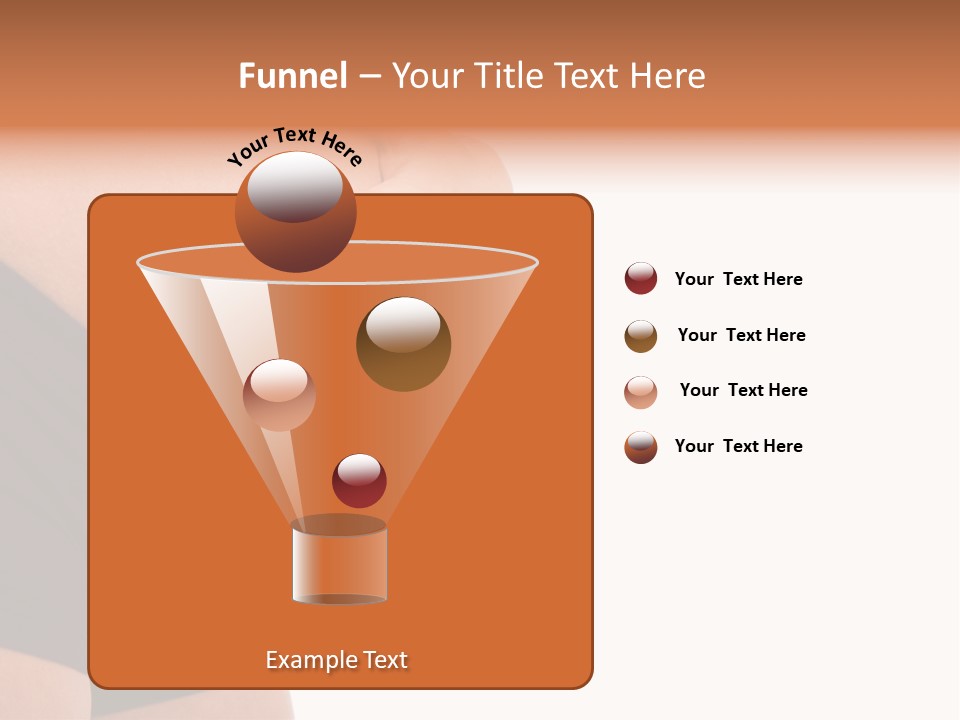 Belly Manicure Fetus PowerPoint Template