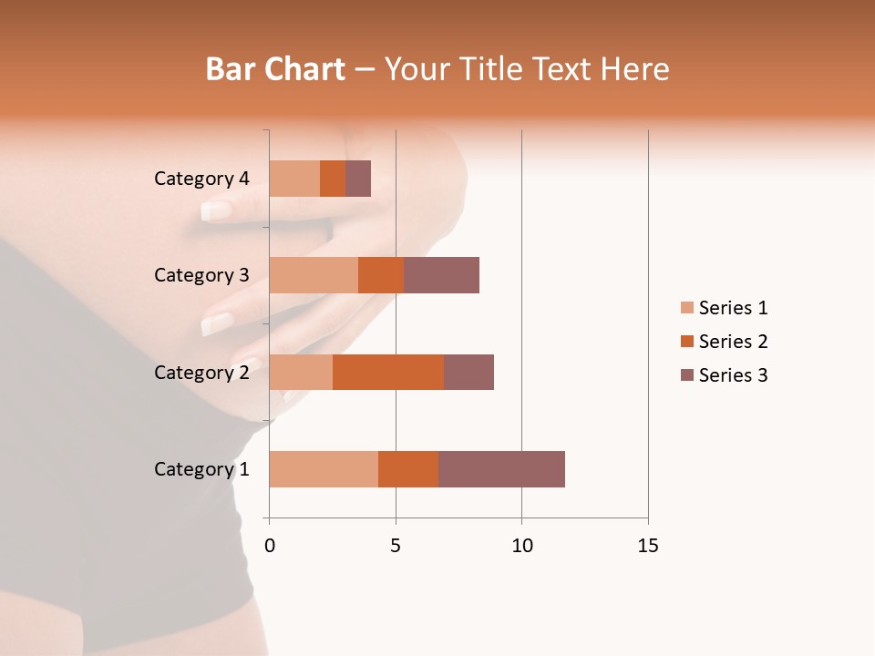 Belly Manicure Fetus PowerPoint Template