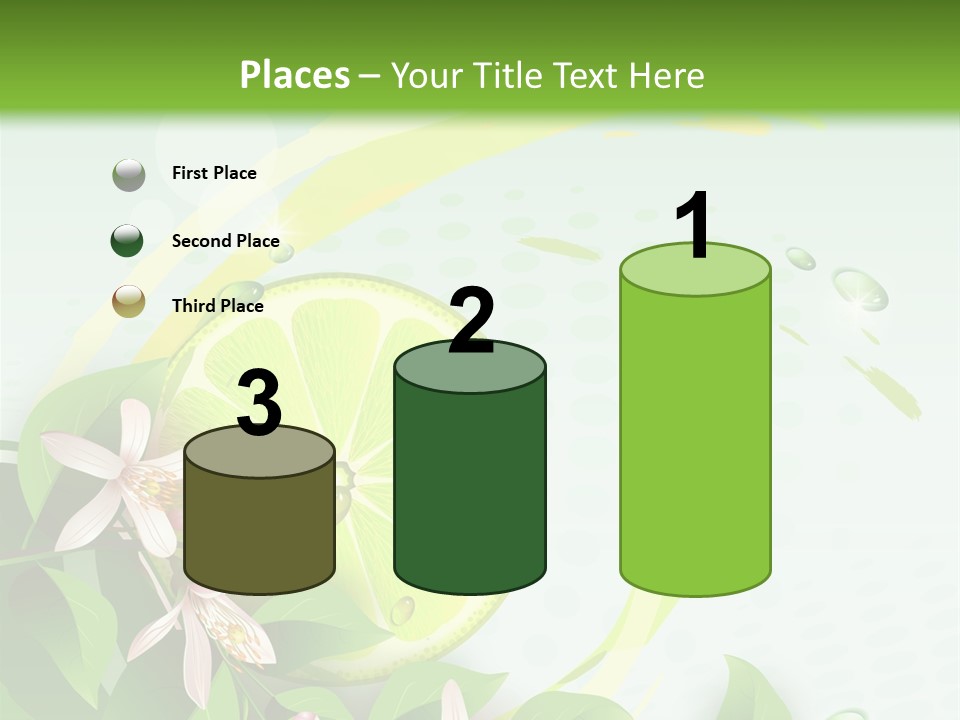 Tasty Yellow Juicy PowerPoint Template