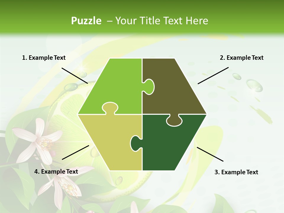 Tasty Yellow Juicy PowerPoint Template