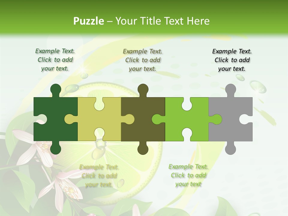 Tasty Yellow Juicy PowerPoint Template