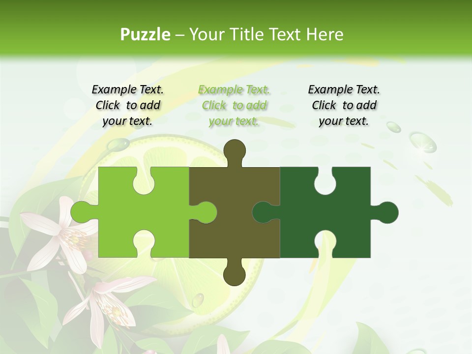 Tasty Yellow Juicy PowerPoint Template