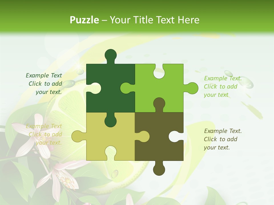 Tasty Yellow Juicy PowerPoint Template