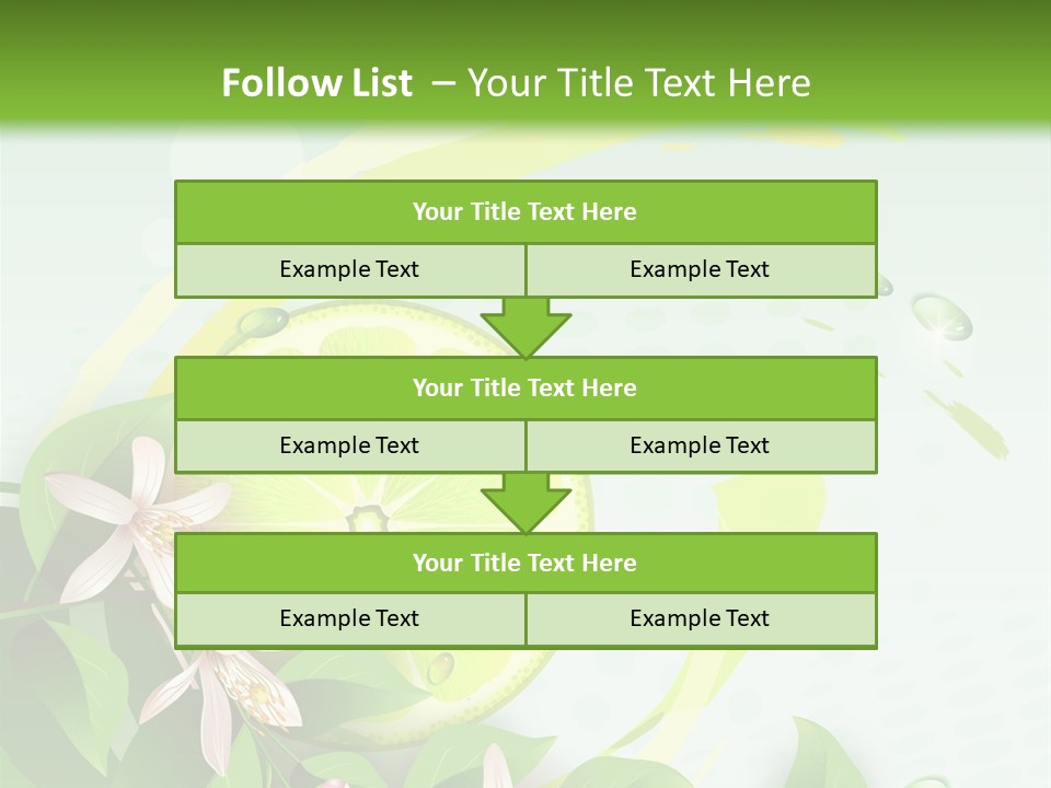 Tasty Yellow Juicy PowerPoint Template