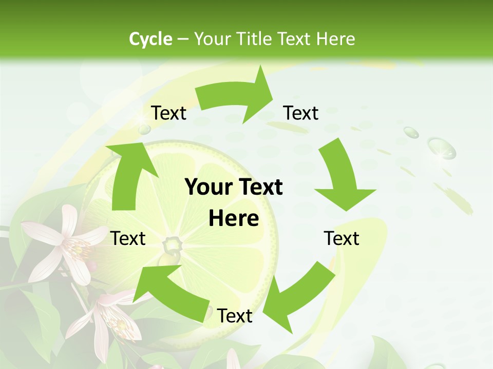 Tasty Yellow Juicy PowerPoint Template