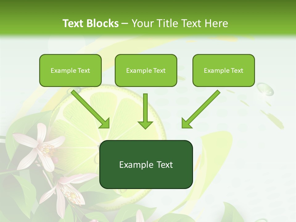 Tasty Yellow Juicy PowerPoint Template