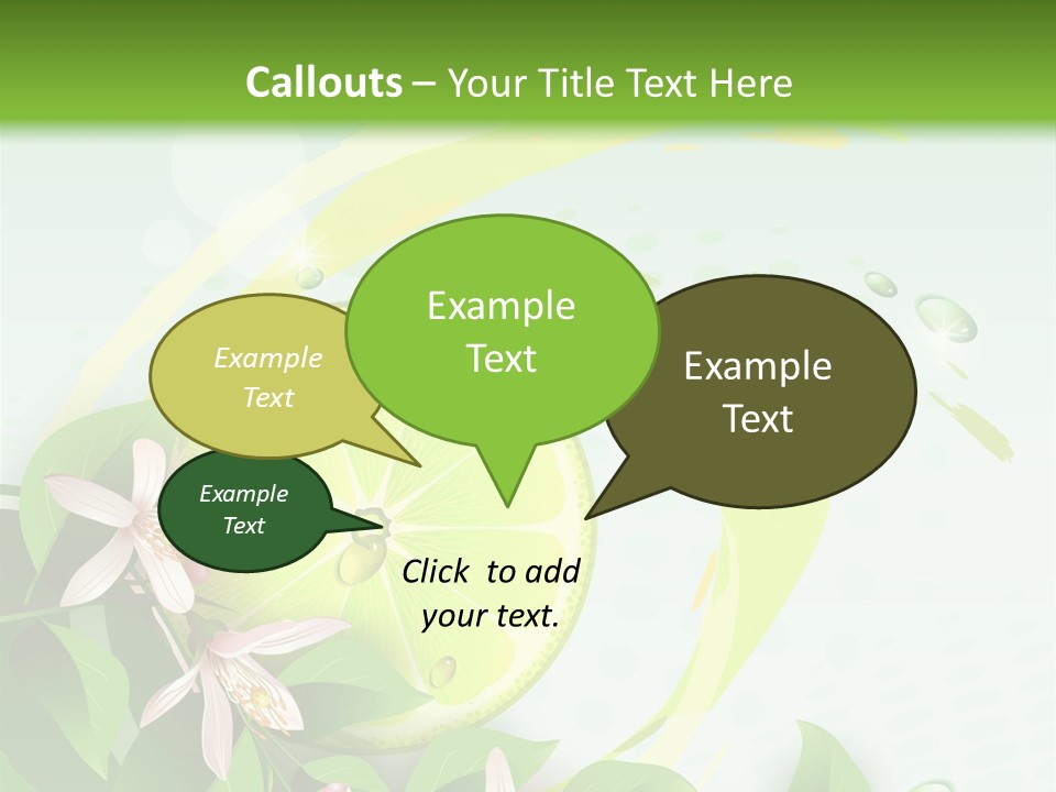 Tasty Yellow Juicy PowerPoint Template