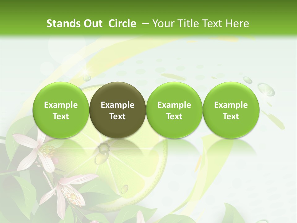 Tasty Yellow Juicy PowerPoint Template