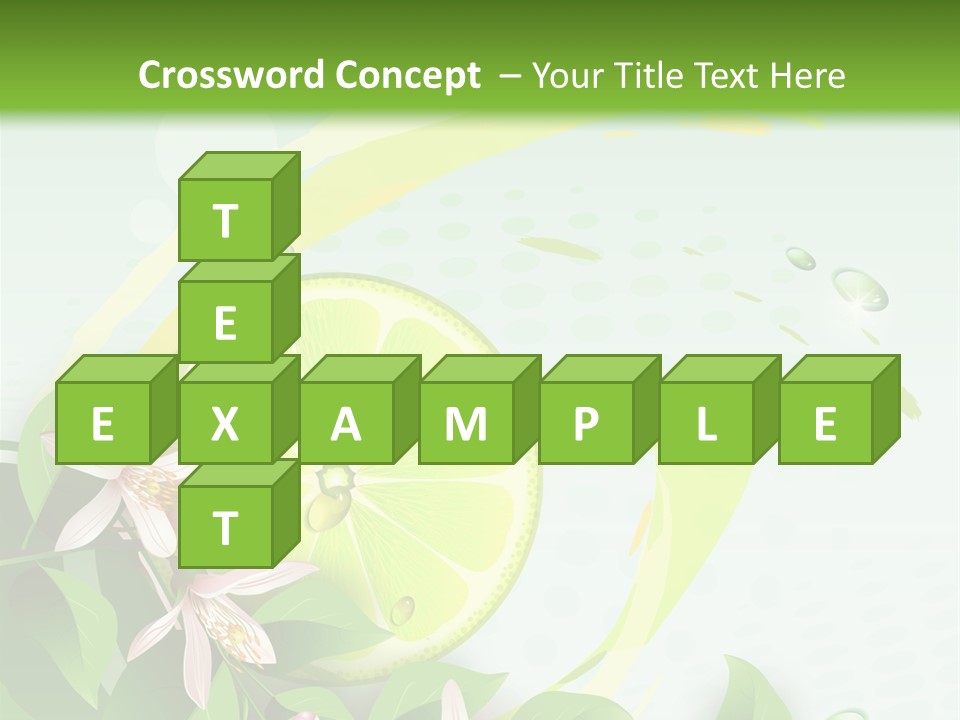 Tasty Yellow Juicy PowerPoint Template