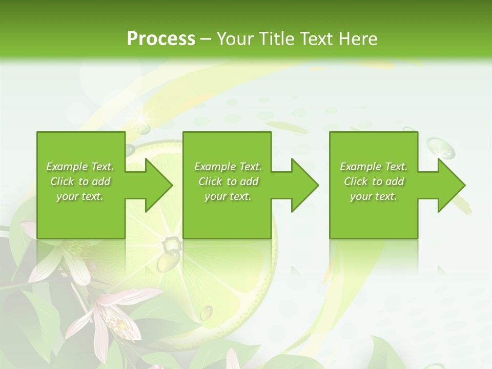 Tasty Yellow Juicy PowerPoint Template