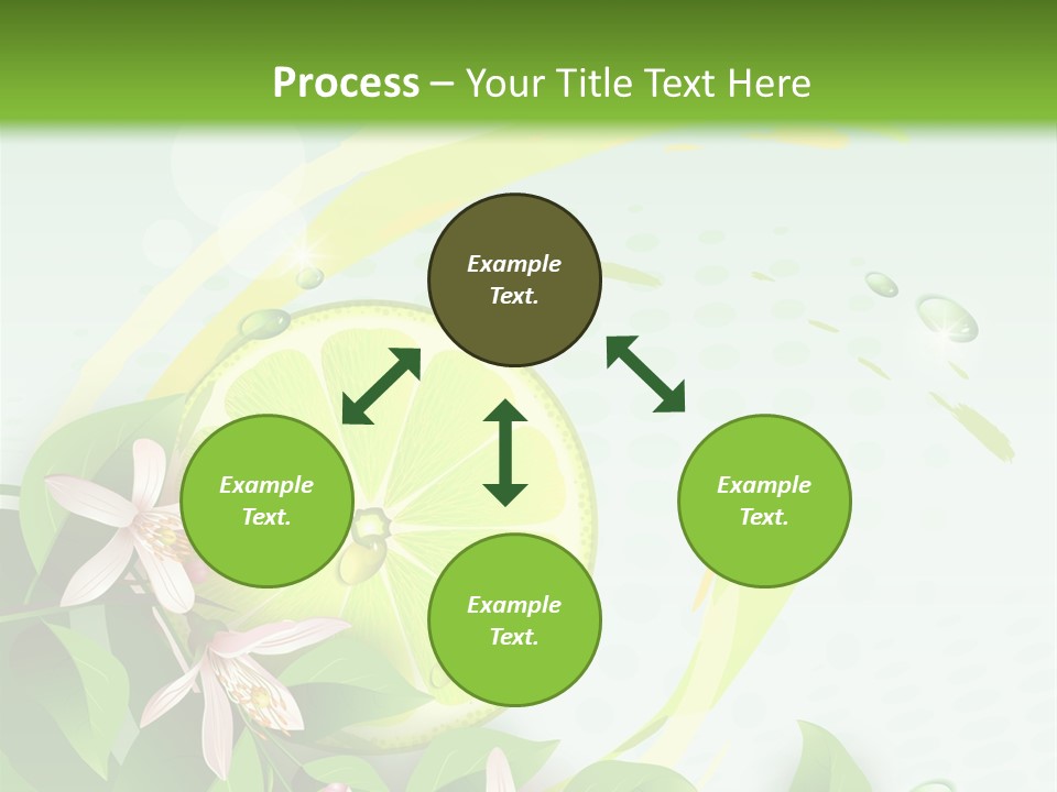 Tasty Yellow Juicy PowerPoint Template