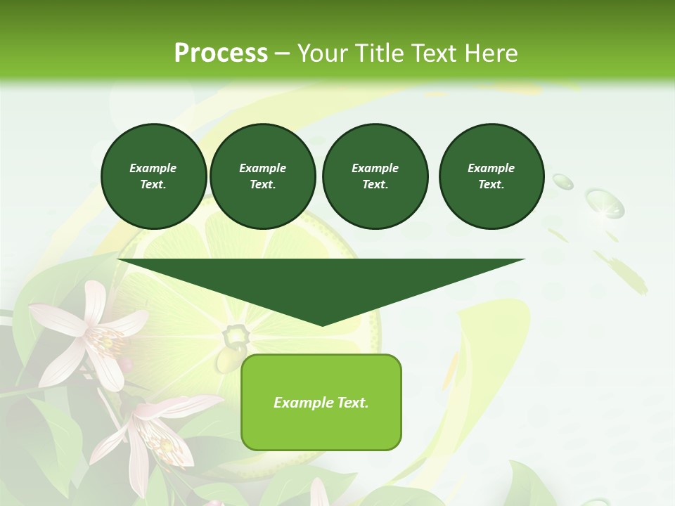 Tasty Yellow Juicy PowerPoint Template