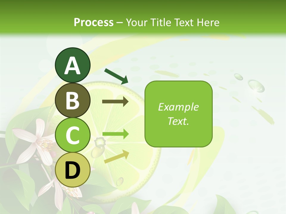Tasty Yellow Juicy PowerPoint Template