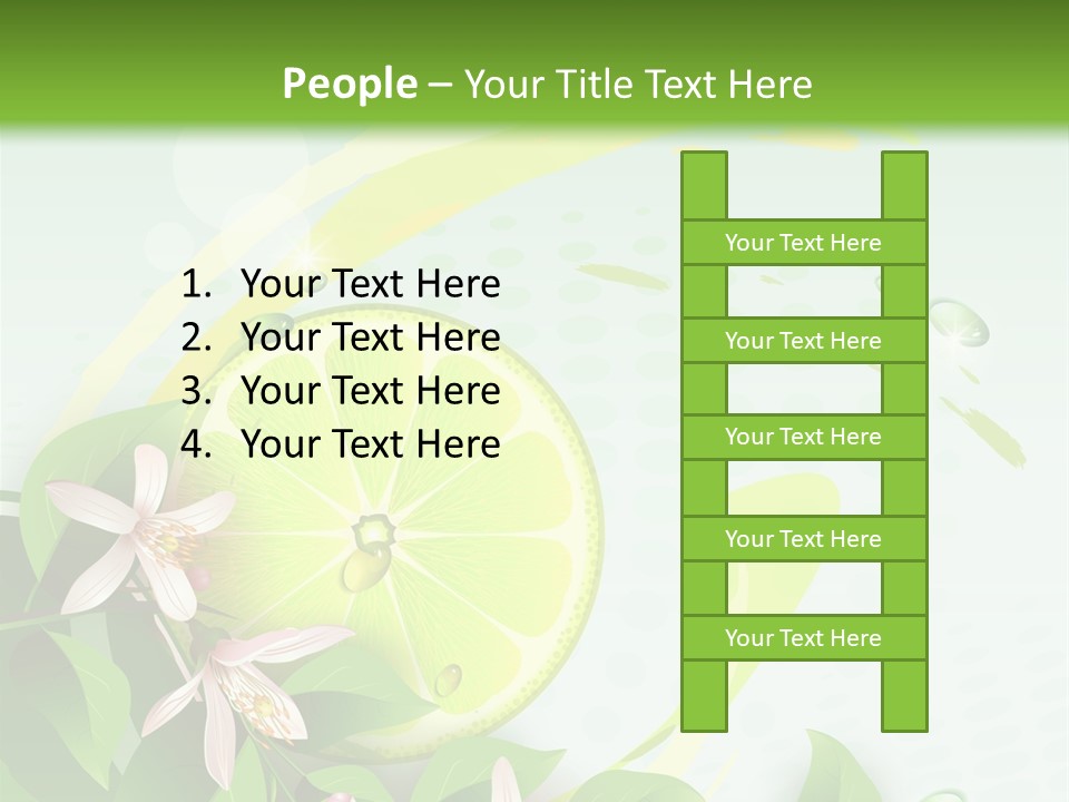 Tasty Yellow Juicy PowerPoint Template