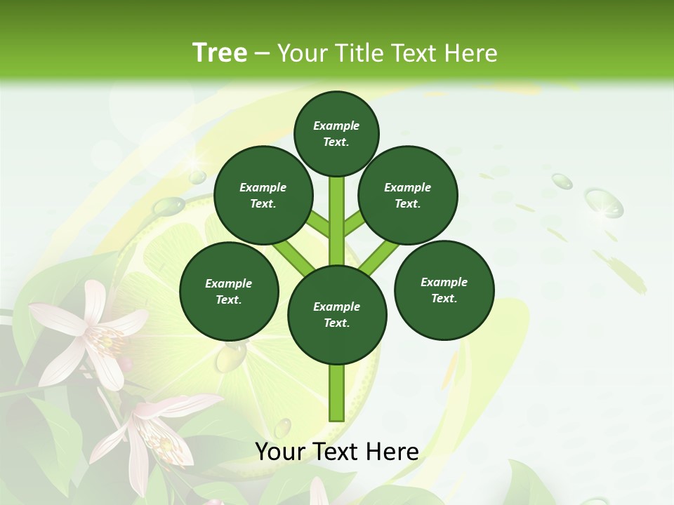 Tasty Yellow Juicy PowerPoint Template