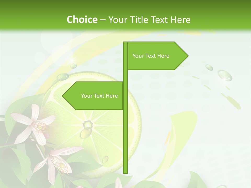 Tasty Yellow Juicy PowerPoint Template