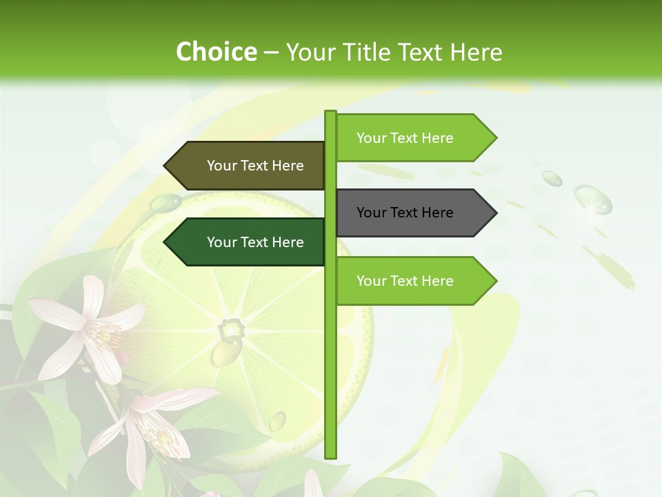 Tasty Yellow Juicy PowerPoint Template