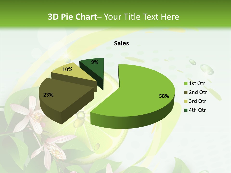 Tasty Yellow Juicy PowerPoint Template