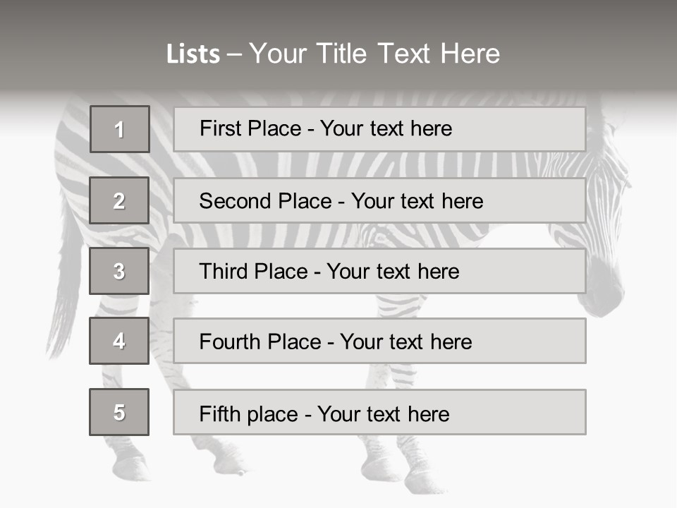 Drink Fat Vegetables PowerPoint Template