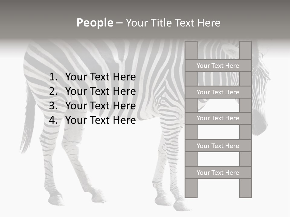 Drink Fat Vegetables PowerPoint Template