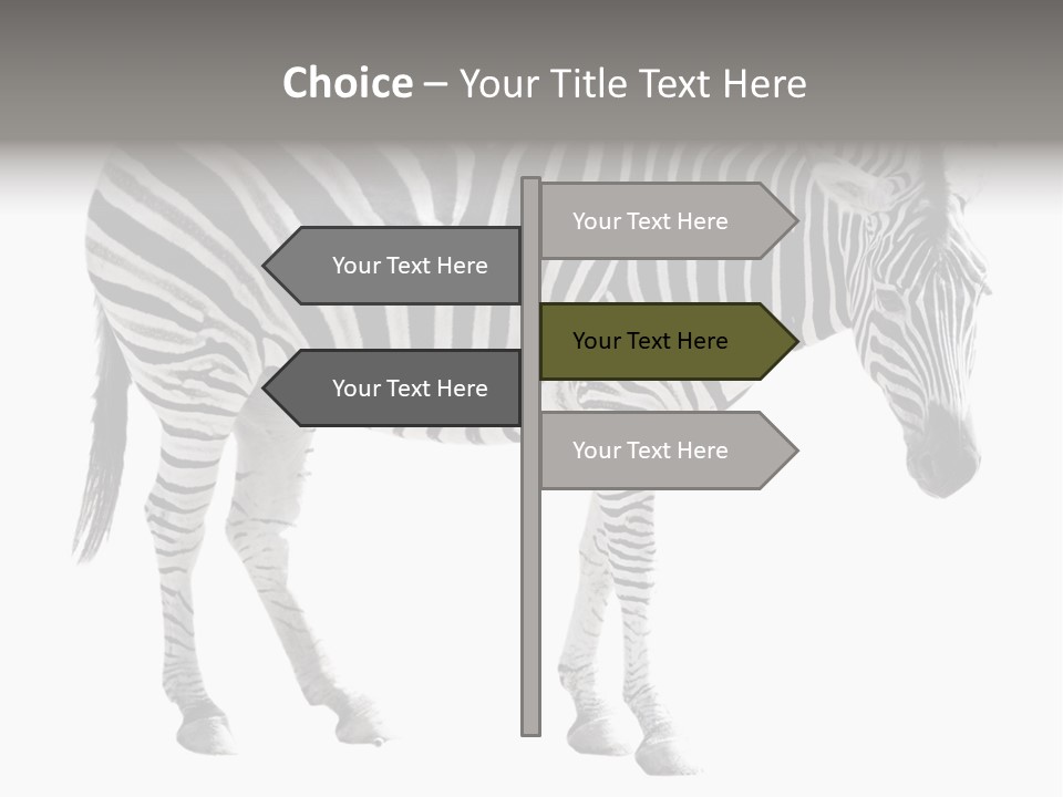 Drink Fat Vegetables PowerPoint Template