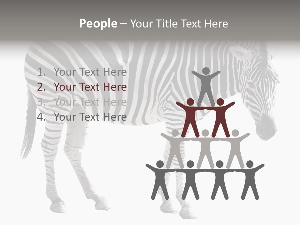 Drink Fat Vegetables PowerPoint Template