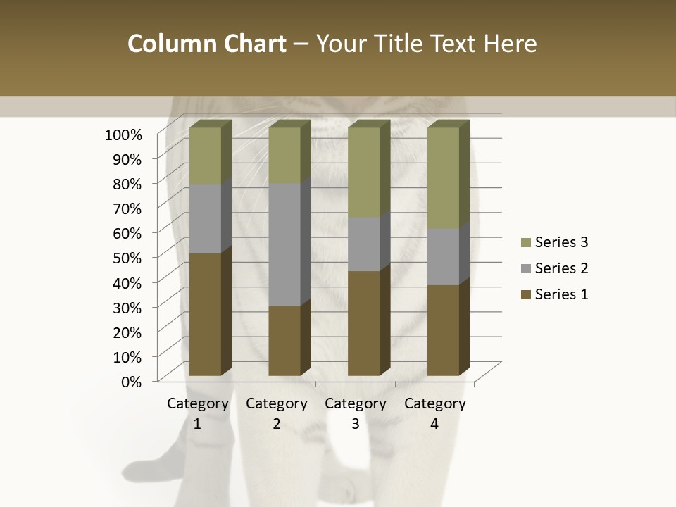 Majestic Cat Animal PowerPoint Template