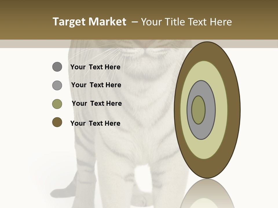 Majestic Cat Animal PowerPoint Template