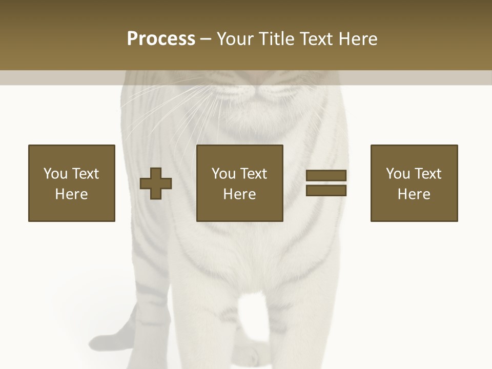 Majestic Cat Animal PowerPoint Template